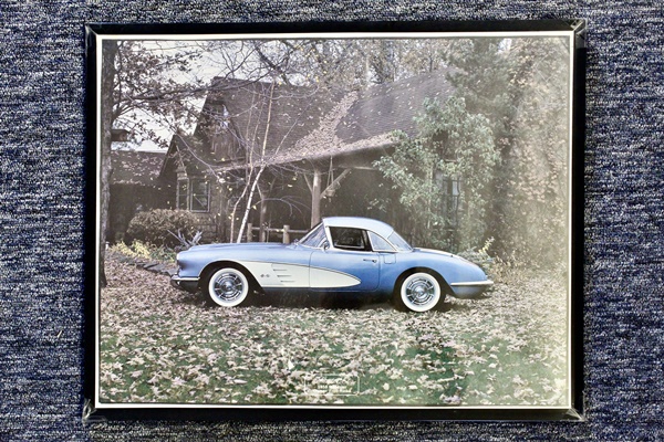 1958 Corvette Poster