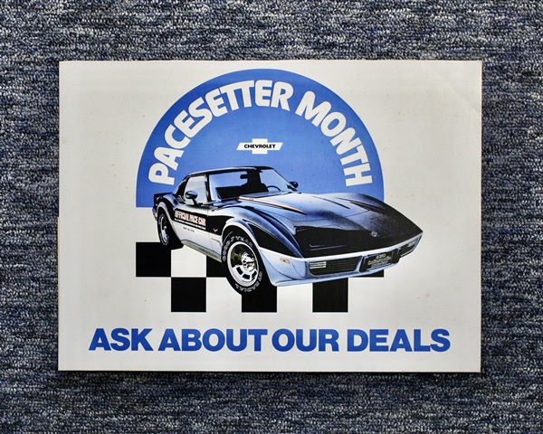 1978 Corvette Pace Car Ad
