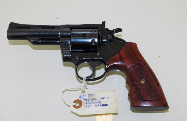 28. .357 MAGNUM–Colt revolver model Trooper MK V 63