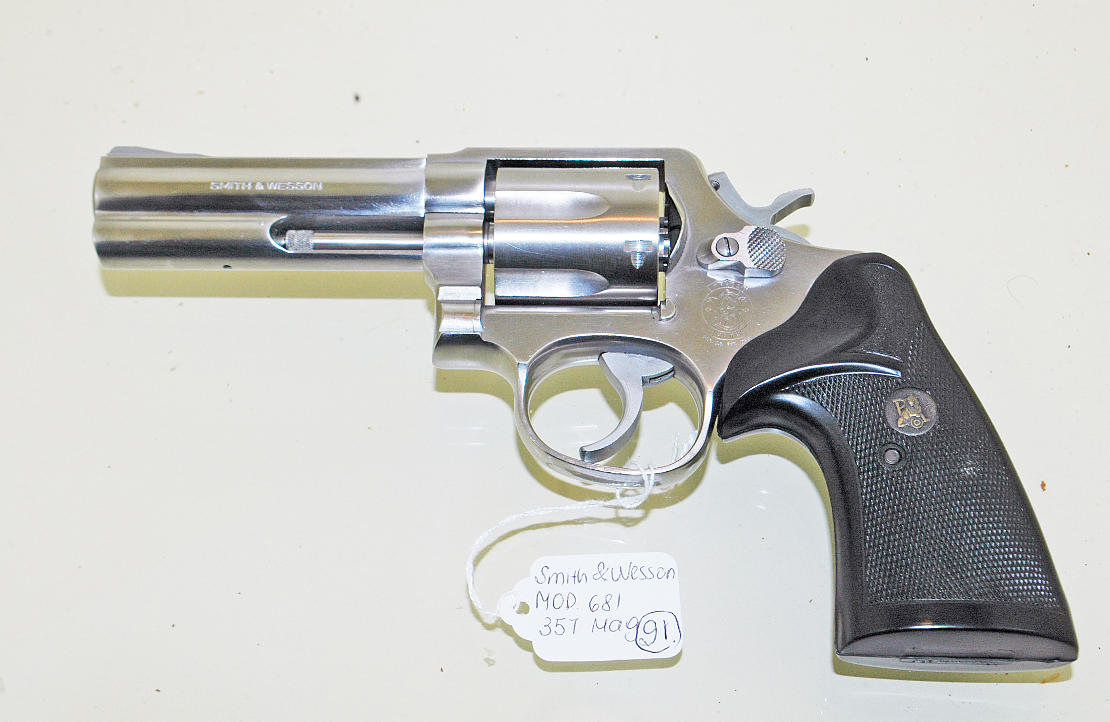 32. Smith and Wesson revolver model 681 91