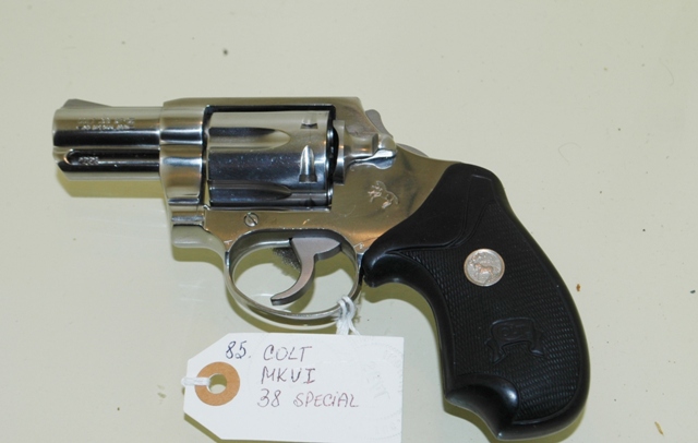 42. .38 SPECIAL–Colt revolver colt .38 SF-VI 85