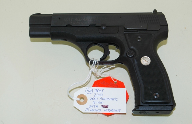 90 9mm colt semi auto all american model 2000 43 wiegmann auctioneers 90 9mm colt semi auto all american