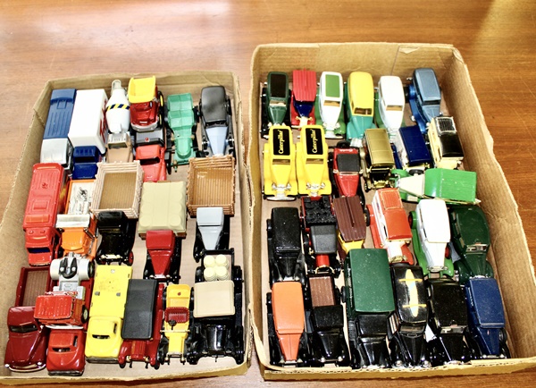 Matchbox and Hot Wheels Delivery Trucks