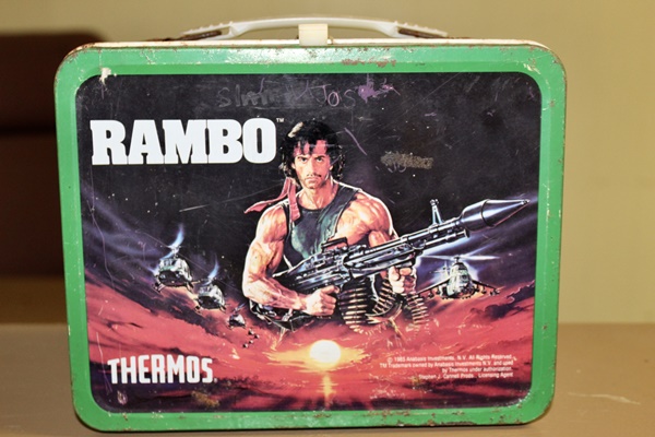 Rambo Lunch Box Metal